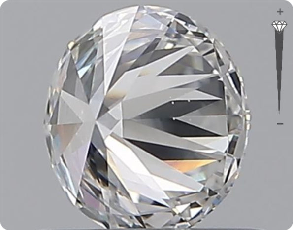 Natural 0.51ct GIA Diamond | Color D | Clarity VS1 | Round Cut | EX EX EX #D10345