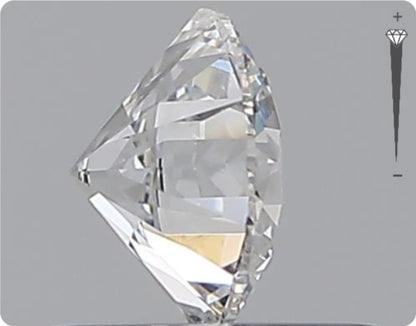 Natural 0.51ct GIA Diamond | Color D | Clarity VS1 | Round Cut | EX EX EX #D10345