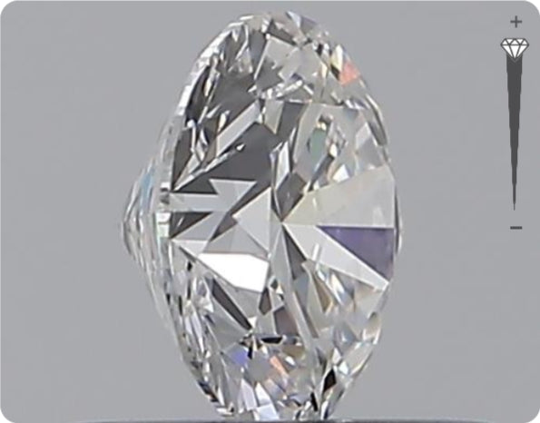 Natural 0.51ct GIA Diamond | Color D | Clarity VS1 | Round Cut | EX EX EX #D10345