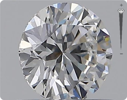 Natural 0.51ct GIA Diamond | Color D | Clarity VS1 | Round Cut | EX EX EX #D10345