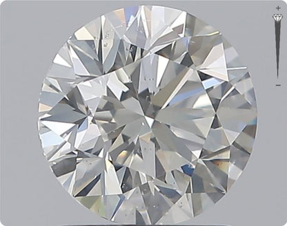 Natural 1.50ct GIA Diamond | Color H | Clarity SI1 | Round Brilliant | EX EX EX #D10347