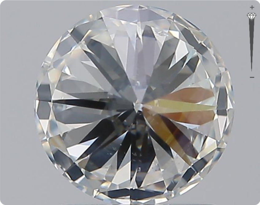 Natural 1.50ct GIA Diamond | Color H | Clarity SI1 | Round Brilliant | EX EX EX #D10347