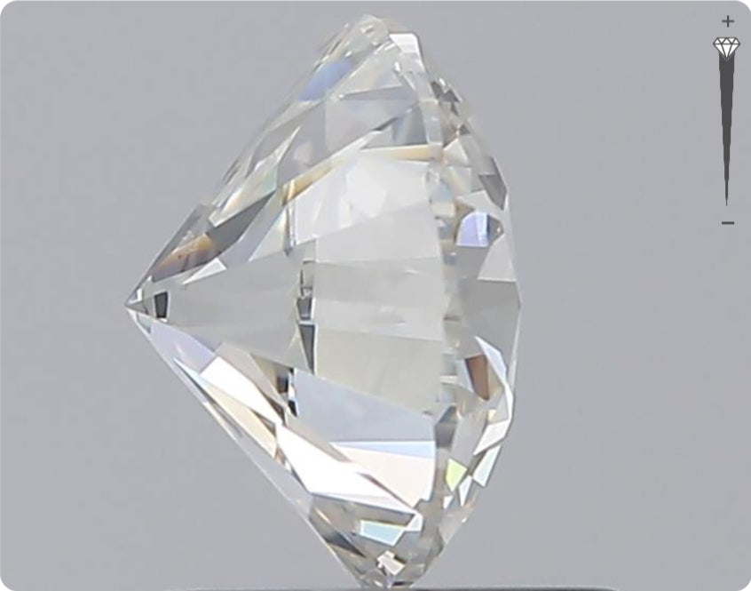 Natural 1.50ct GIA Diamond | Color H | Clarity SI1 | Round Brilliant | EX EX EX #D10347
