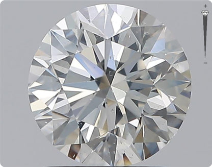Natural 1.50ct GIA Diamond | Color H | Clarity SI1 | Round Brilliant | EX EX EX #D10347