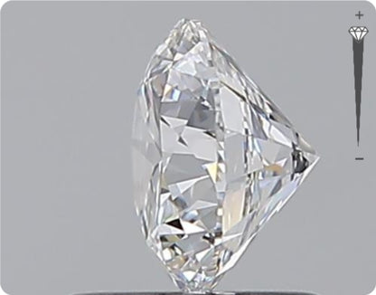 Natural 0.90ct GIA Diamond | Color D | Clarity IF | Round Cut | EX EX EX #D10357