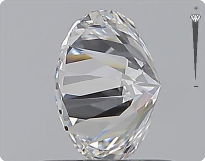 Natural 0.90ct GIA Diamond | Color D | Clarity IF | Round Cut | EX EX EX #D10357