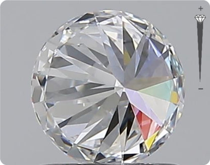 Natural 0.90ct GIA Diamond | Color D | Clarity IF | Round Cut | EX EX EX #D10357