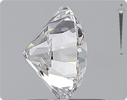 Natural 0.90ct GIA Diamond | Color D | Clarity IF | Round Cut | EX EX EX #D10357