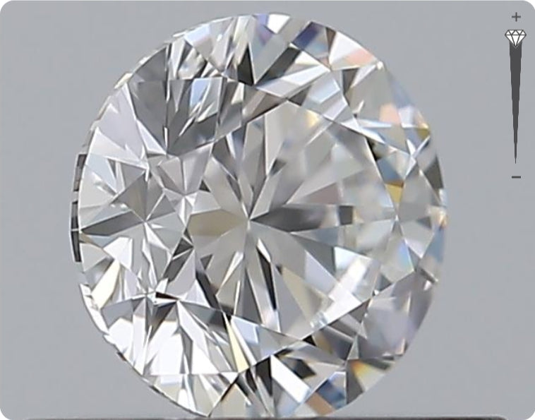 Natural 0.50ct GIA Diamond | Color D | Clarity VS1 | Round Cut | VG VG VG #D10362