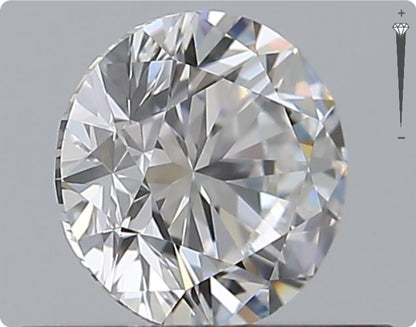 Natural 0.50ct GIA Diamond | Color D | Clarity VS1 | Round Cut | VG VG VG #D10362