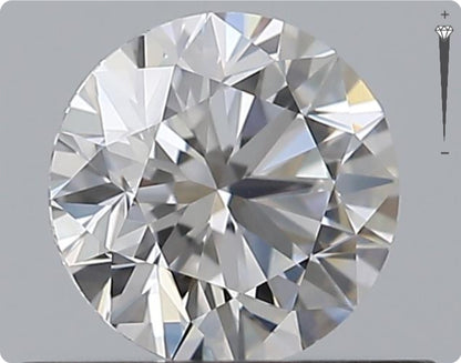 Natural 0.50ct GIA Diamond | Color D | Clarity VS1 | Round Cut | VG VG VG #D10362