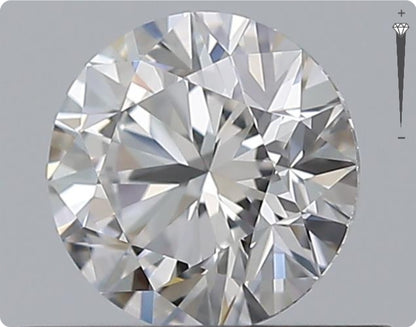Natural 0.50ct GIA Diamond | Color D | Clarity VS1 | Round Cut | VG VG VG #D10362