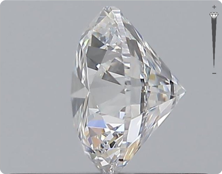 Natural 0.50ct GIA Diamond | Color D | Clarity VS1 | Round Cut | VG VG VG #D10362
