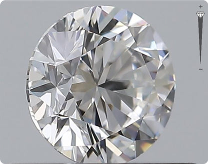 Natural 0.50ct GIA Diamond | Color D | Clarity VS1 | Round Cut | VG VG VG #D10362