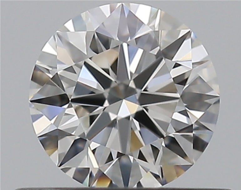 Natural 0.50ct GIA Diamond | Color F | Clarity VVS1 | Round Cut | EX EX EX #D10366