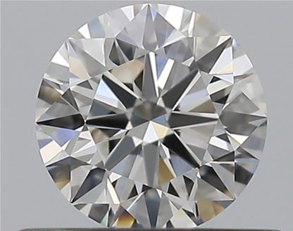Natural 0.50ct GIA Diamond | Color F | Clarity VVS1 | Round Cut | EX EX EX #D10366