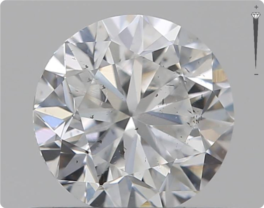Natural 0.50ct GIA Diamond | Color E | Clarity SI2 | Round Brilliant Cut | GD GD VG #D10368