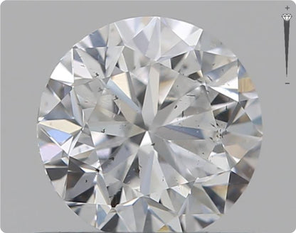 Natural 0.50ct GIA Diamond | Color E | Clarity SI2 | Round Brilliant Cut | GD GD VG #D10368