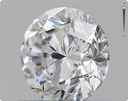 Natural 0.50ct GIA Diamond | Color E | Clarity SI2 | Round Brilliant Cut | GD GD VG #D10368
