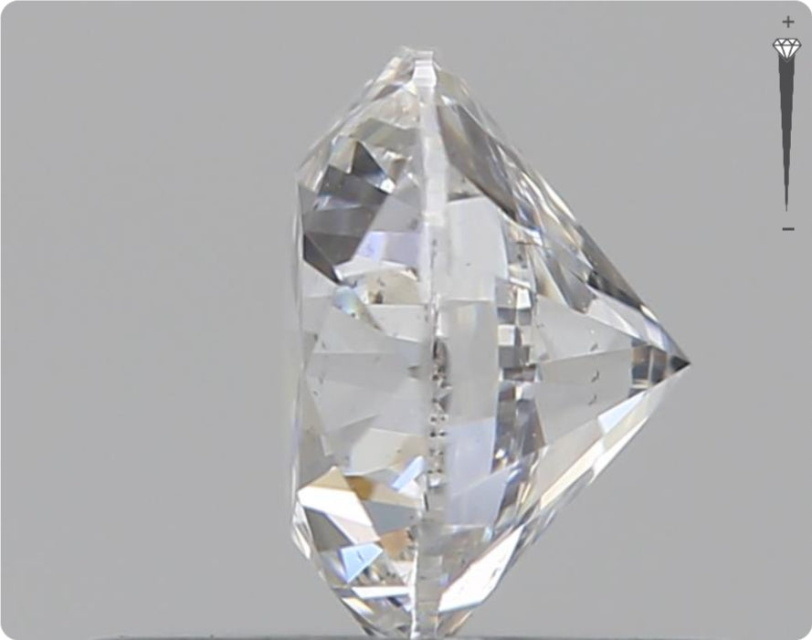 Natural 0.50ct GIA Diamond | Color E | Clarity SI2 | Round Brilliant Cut | GD GD VG #D10368