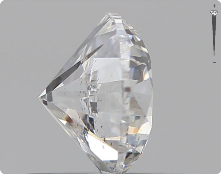 Natural 0.50ct GIA Diamond | Color E | Clarity SI2 | Round Brilliant Cut | GD GD VG #D10368