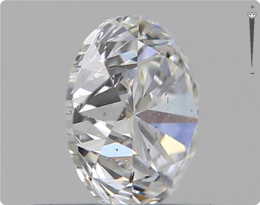 Natural 0.50ct GIA Diamond | Color E | Clarity SI2 | Round Brilliant Cut | GD GD VG #D10368