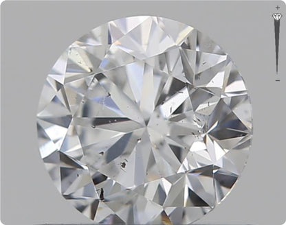 Natural 0.50ct GIA Diamond | Color E | Clarity SI2 | Round Brilliant Cut | GD GD VG #D10368
