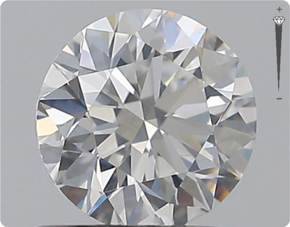 Natural 0.70ct GIA Diamond | Color G | Clarity SI1 | Round Cut | EX EX VG #D10369