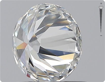 Natural 0.70ct GIA Diamond | Color G | Clarity SI1 | Round Cut | EX EX VG #D10369