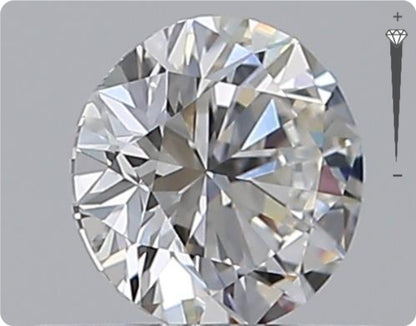 Natural 0.50ct GIA Diamond | Color F | Clarity VVS2 | Round Brilliant Cut | VG EX GD #D10370