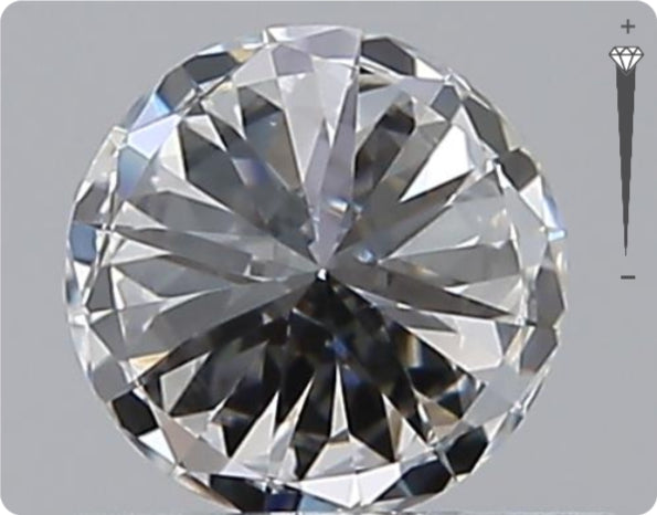 Natural 0.50ct GIA Diamond | Color F | Clarity VVS2 | Round Brilliant Cut | VG EX GD #D10370