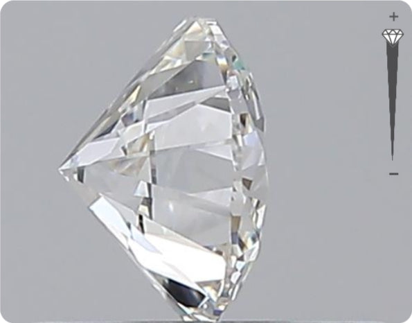 Natural 0.50ct GIA Diamond | Color F | Clarity VVS2 | Round Brilliant Cut | VG EX GD #D10370