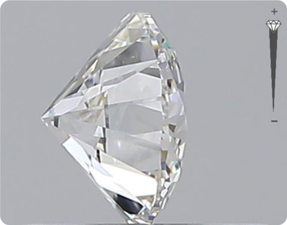 Natural 0.50ct GIA Diamond | Color F | Clarity VVS2 | Round Brilliant Cut | VG EX GD #D10370