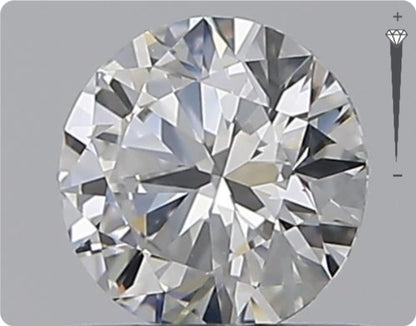 Natural 0.51ct GIA Diamond | Color E | Clarity VS1 | Round Brilliant Cut | EX EX EX #D10371