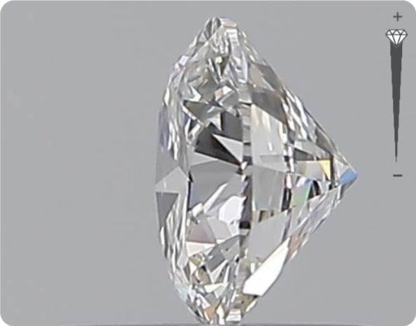 Natural 0.51ct GIA Diamond | Color E | Clarity VS1 | Round Brilliant Cut | EX EX EX #D10371