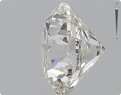 Diamant naturel 2,00 carats GIA | Couleur G | Pureté SI2 | Taille ronde | TB EX TB #D10372