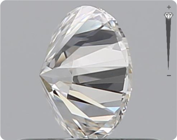 Natural 0.50ct GIA Diamond | Color D | Clarity VS1 | Round Cut | EX EX VG #D10374