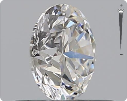 Natural 0.50ct GIA Diamond | Color D | Clarity VS1 | Round Cut | EX EX VG #D10374