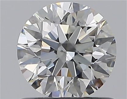 Diamant naturel 0.75ct GIA | Couleur E | Pureté SI1 | Taille ronde | EX EX EX #D10377