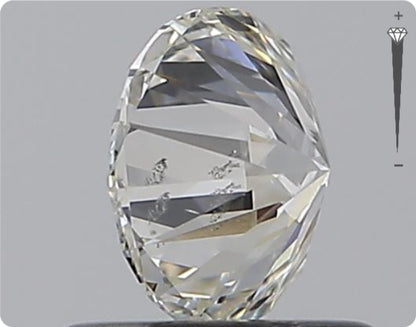 Diamant naturel 0.75ct GIA | Couleur E | Pureté SI1 | Taille ronde | EX EX EX #D10377