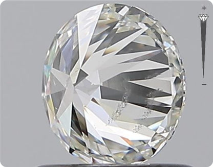 Diamant naturel 0.75ct GIA | Couleur E | Pureté SI1 | Taille ronde | EX EX EX #D10377