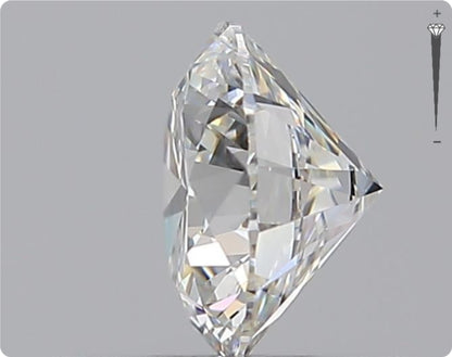 Natural 0.59ct GIA Diamond | Color G | Clarity VVS1 | Round Cut | EX EX EX #D10378