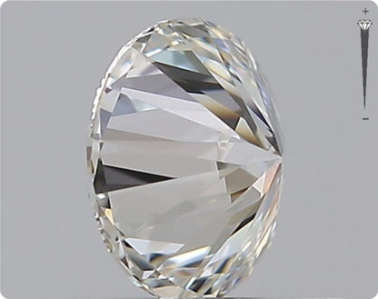 Natural 0.59ct GIA Diamond | Color G | Clarity VVS1 | Round Cut | EX EX EX #D10378