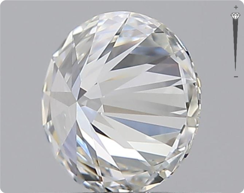 Natural 0.59ct GIA Diamond | Color G | Clarity VVS1 | Round Cut | EX EX EX #D10378