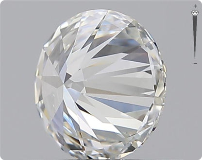 Natural 0.59ct GIA Diamond | Color G | Clarity VVS1 | Round Cut | EX EX EX #D10378