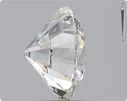 Natural 0.59ct GIA Diamond | Color G | Clarity VVS1 | Round Cut | EX EX EX #D10378