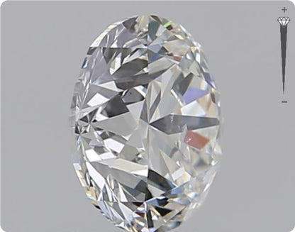 Diamant naturel GIA 0.90ct | Couleur G | Pureté SI1 | Coupe ronde | VG EX VG #D10379