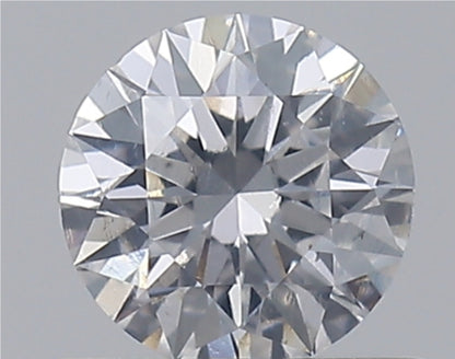 Diamant naturel GIA 0.52ct | Couleur D | Pureté SI2 | Taille ronde | TB GD TB #D10381