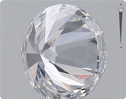 Diamant naturel GIA 0.52ct | Couleur D | Pureté SI2 | Taille ronde | TB GD TB #D10381