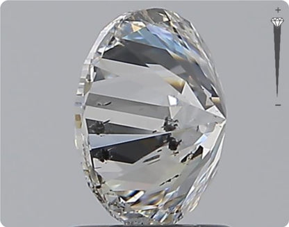 Diamant naturel 1,70 ct GIA | Couleur F | Pureté SI2 | Taille ronde | TB EX EX #D10383